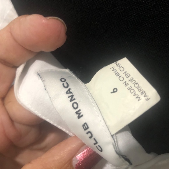 Club Monaco Boho Embroidered White Medium Cottagecore Maxi Sundress - Picture 5 of 5